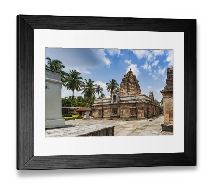 Framed Print : Madhukeshwara temple, banavasi Framed Print : Madhukeshwara temple, banavasi