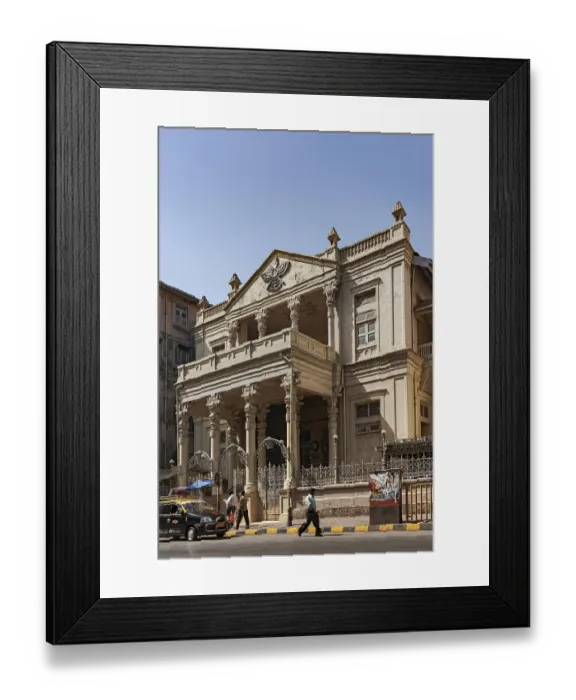 Framed Print : Parsi fire temple, mumbai, maharashtra