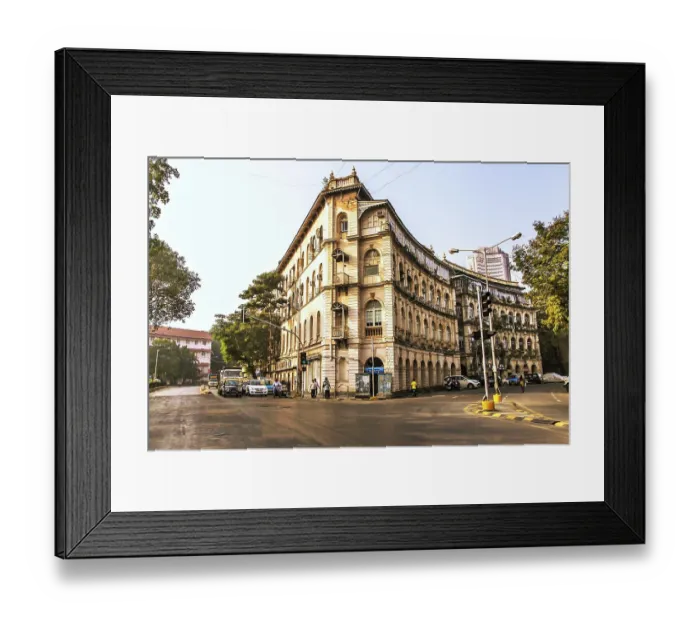 Framed Print : Elphinstone Circle Building, Mumbai Framed Print : Elphinstone Circle Building, Mumbai