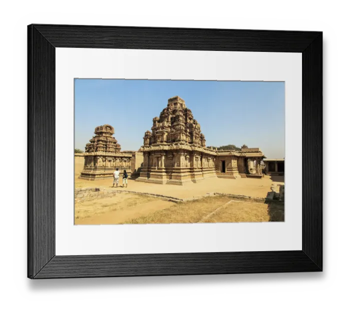 Framed Print : Hazara Rama Temple, Hampi, Karnataka, India, Asia