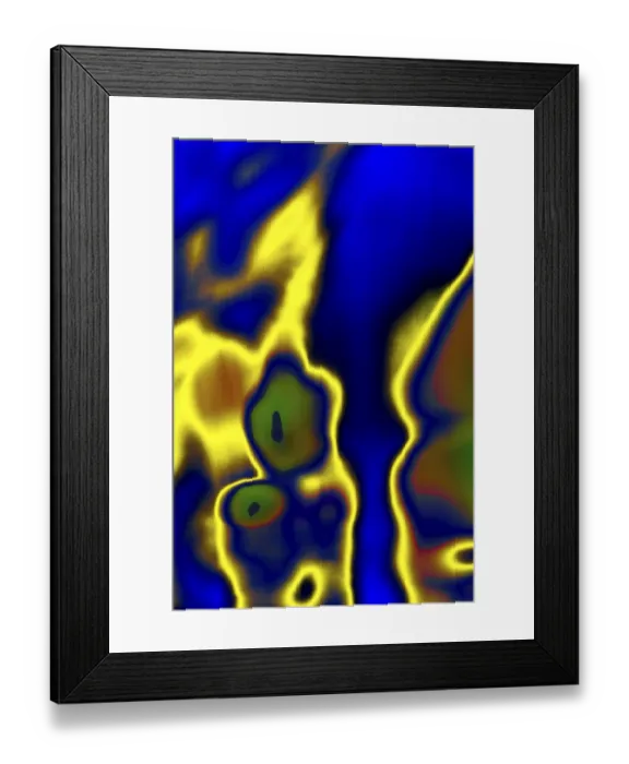 Framed Print : Modern Art Photography Abstract painting