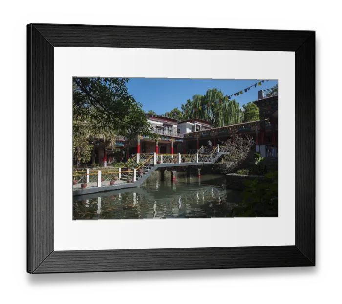 Framed Print : Norbulingka Institute, Dharamsala