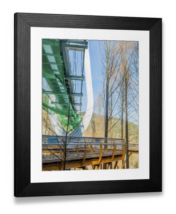 Framed Print : Daejeon, South Korea, December 15