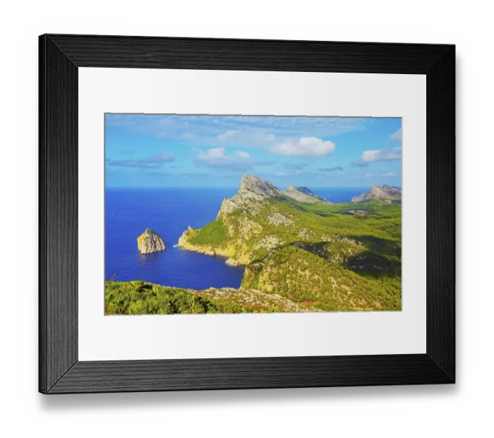 Framed Print : Formentor cape, Mallorca, Balearic Islands, Spain