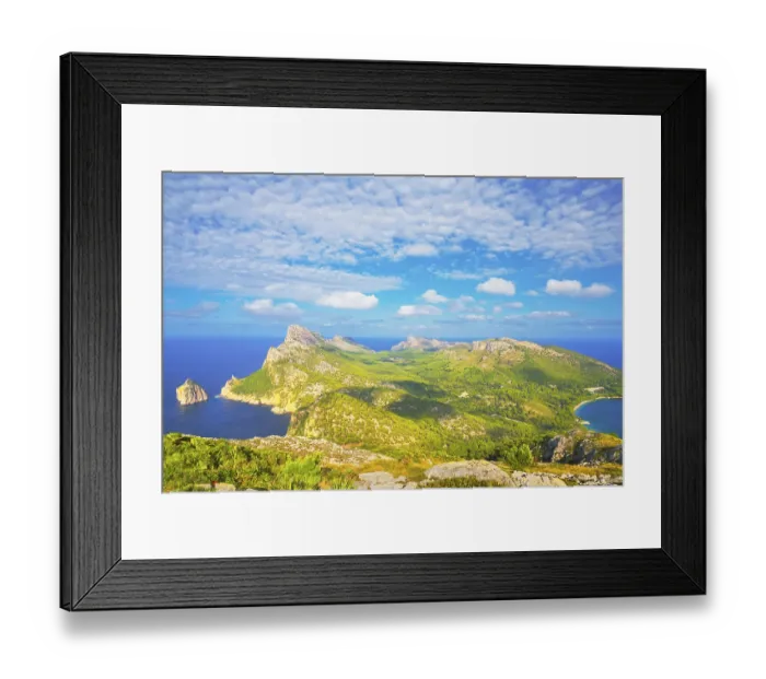 Framed Print : Formentor cape, Mallorca, Balearic Islands, Spain