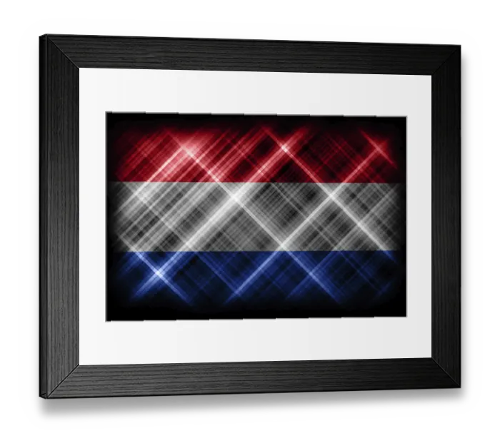 Framed Print : Netherlands flag, national flag Framed Print : Netherlands flag, national flag