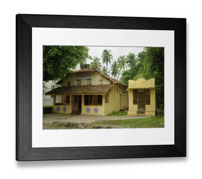 Framed Print : Shri Kaalamba Devi temple, alibag