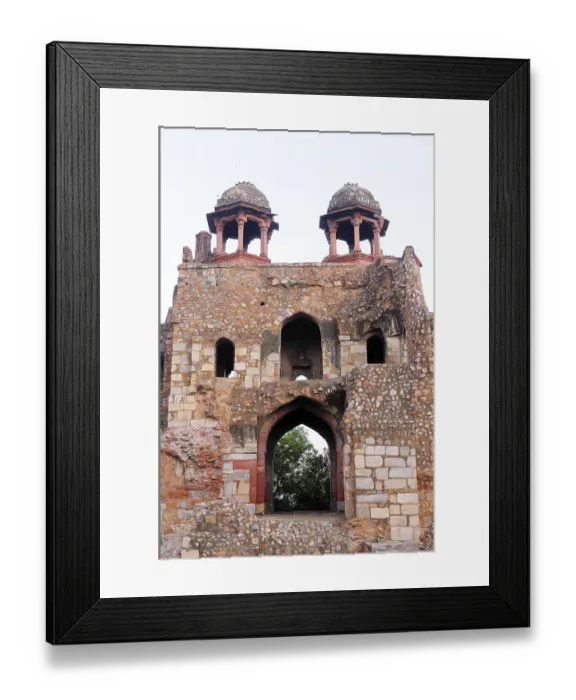 Framed Print : Humayun darwaja, Purana quila old fort Framed Print : Humayun darwaja, Purana quila old fort