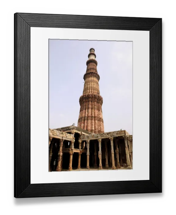 Framed Print : Qutub Minar, Delhi, India Framed Print : Qutub Minar, Delhi, India