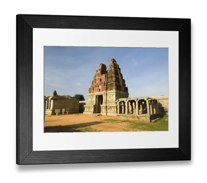 Framed Print : Vithala temple in 16th century Framed Print : Vithala temple in 16th century
