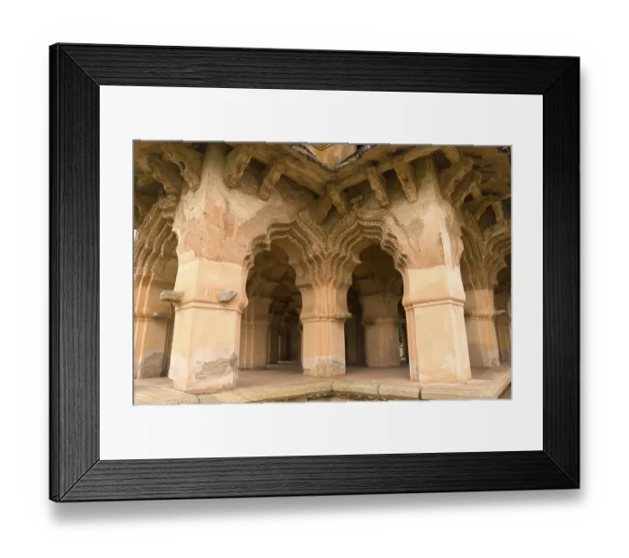 Framed Print : Lotus Mahal in Hampi, Karnataka, India