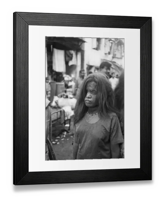 Framed Print : Devdasi now commercial sex workers celebrating yellama festival at Kamatipura