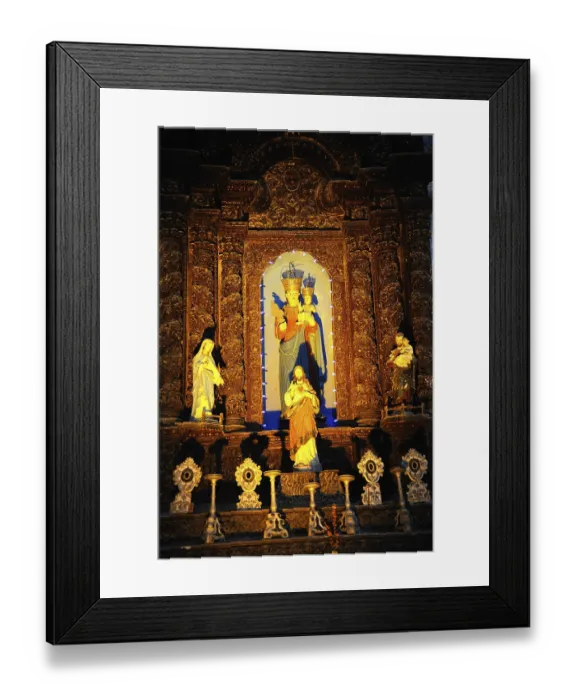 Framed Print : Saint thomas church at Diu, Gujarat, India