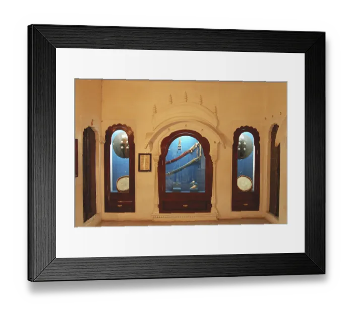 Framed Print : Armour museum inside Junagarh fort Framed Print : Armour museum inside Junagarh fort