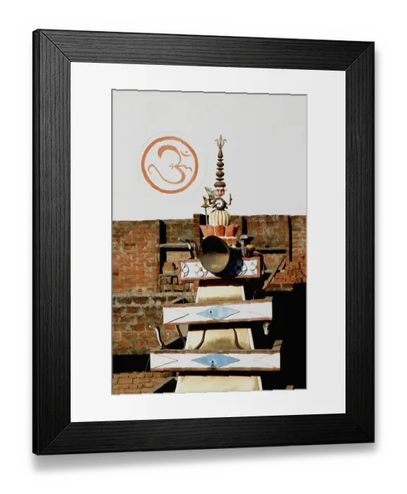 Framed Print : Lahurabir Baba Temple, Varanasi Framed Print : Lahurabir Baba Temple, Varanasi
