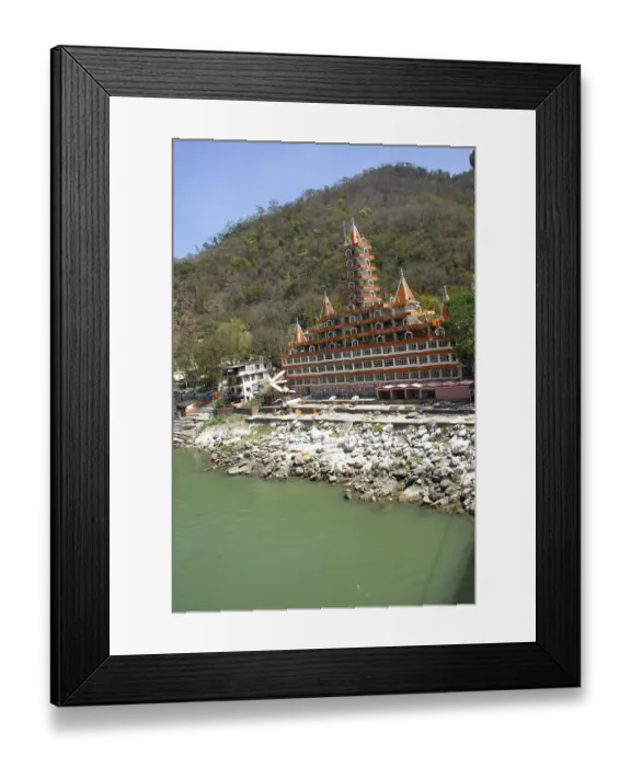 Framed Print : Trambakeshwar temple, Rishikesh