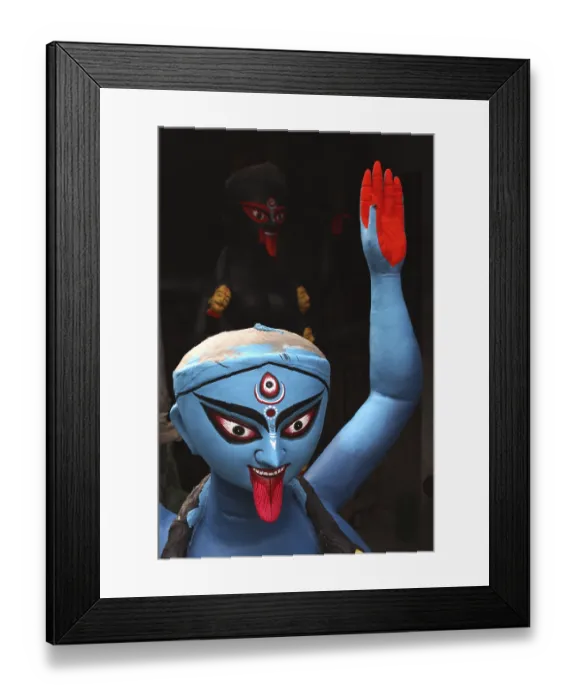 Framed Print : Goddess Kali Framed Print : Goddess Kali