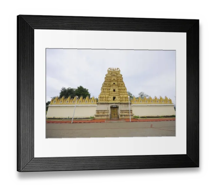Framed Print : Temple, Mysore, Karnataka, India