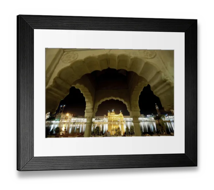 Framed Print : Golden temple, Amritsar, Punjab, India