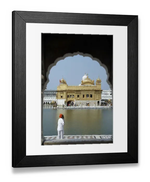 Framed Print : Golden temple, Amritsar, Punjab, India