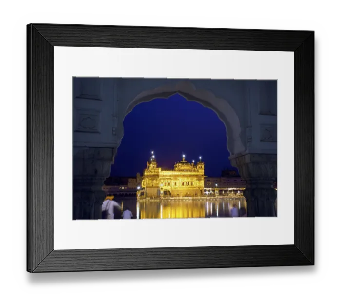 Framed Print : Golden temple, Amritsar, Punjab, India