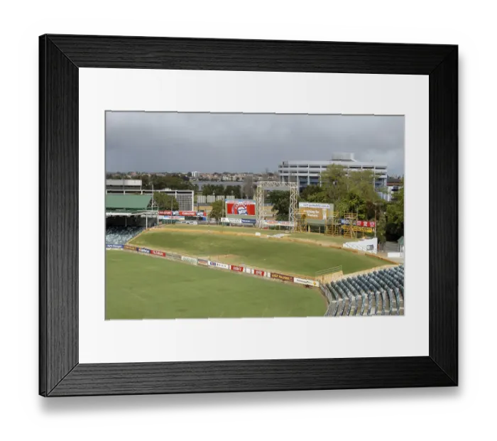 Framed Print : The Hill at WACA cricket ground, Perth, Australia