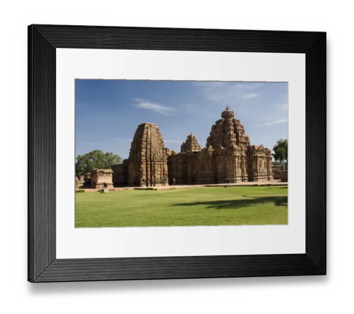 Framed Print : Mallikarjuna temple World Heritage site