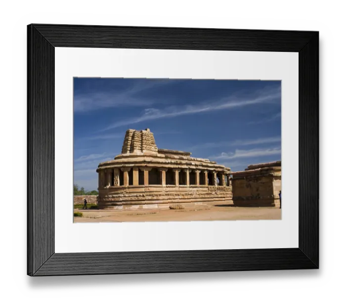 Framed Print : Durga temple, Aihole, Karnataka, India Framed Print : Durga temple, Aihole, Karnataka, India