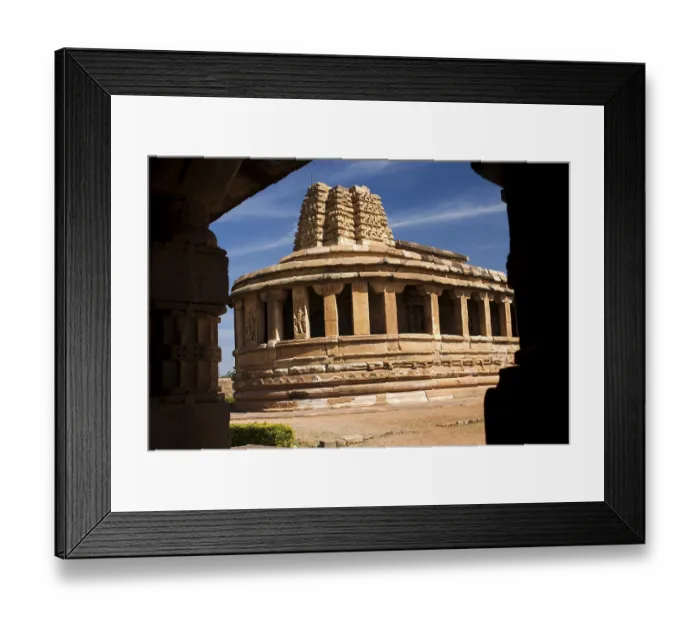 Framed Print : Durga temple, Aihole, Karnataka, India