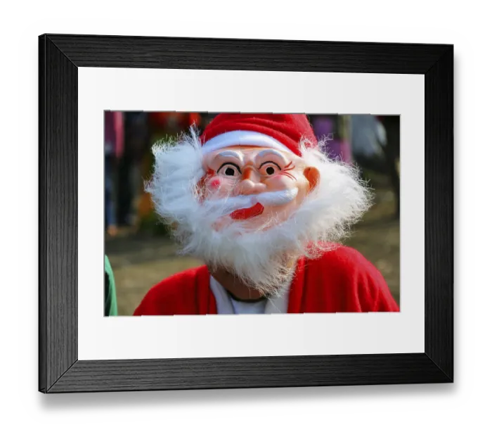 Framed Print : Christmas Santa Claus