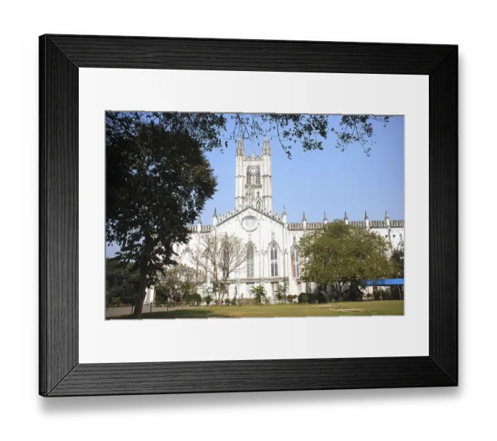 Framed Print : ST. Paul cathedral, Kolkata, West Bengal, India