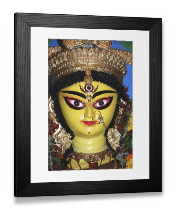 Framed Print : Goddess durga, Kolkata, West Bengal, India