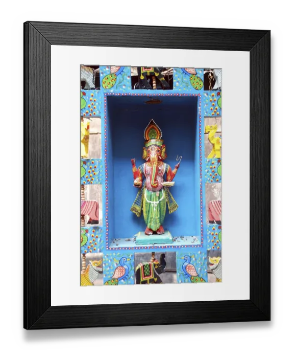 Framed Print : Lord ganesha idol, Kolkata, West Bengal, India Framed Print : Lord ganesha idol, Kolkata, West Bengal, India