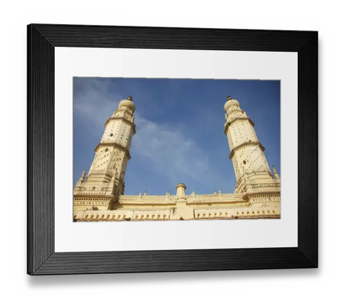 Framed Print : Tipu Sultan masjid at Shrirangapattana