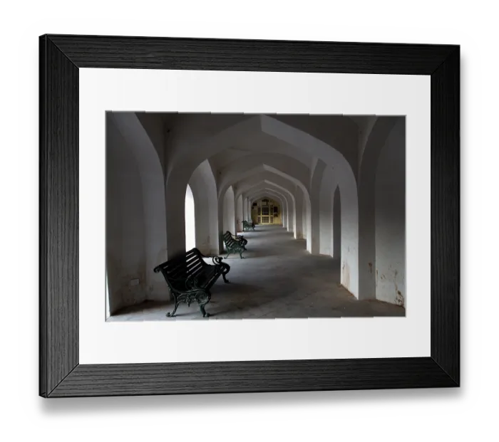 Framed Print : Inside Amer fort known Amber in Amber