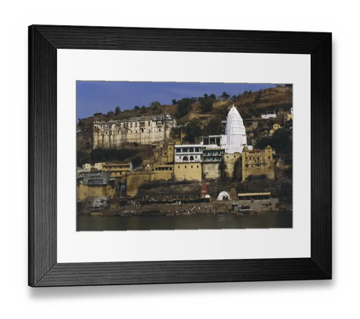 Framed Print : Omkareshwar, Madhya Pradesh, India