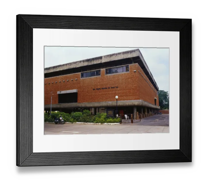 Framed Print : Sanskar Kendra by French Architect Le Corbusier Framed Print : Sanskar Kendra by French Architect Le Corbusier
