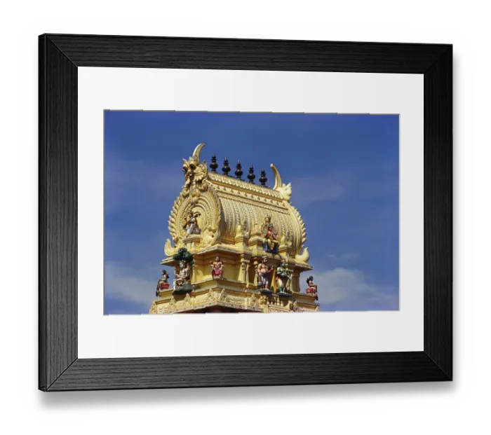 Framed Print : Gopuram of Bull temple, Bangalore Framed Print : Gopuram of Bull temple, Bangalore