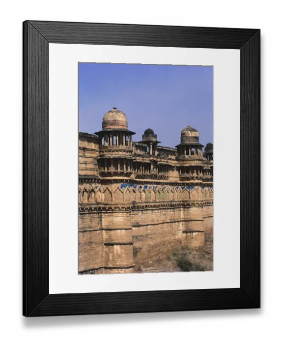 Framed Print : Gwalior fort, Madhya Pradesh, India