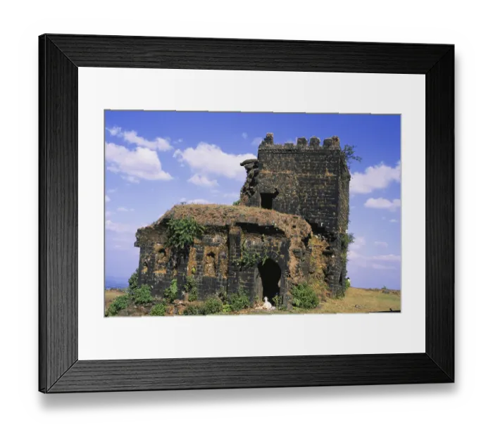 Framed Print : Ruins of Kalavantin's Sajja or Courtesan's gallery