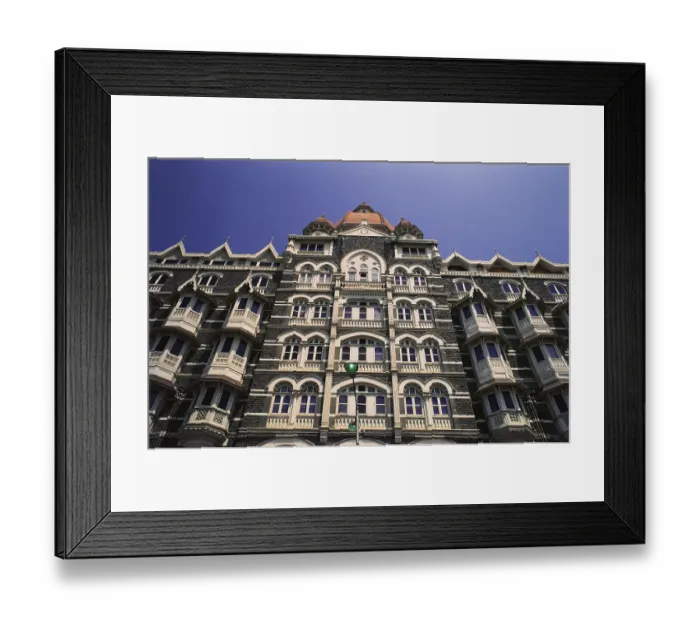 Framed Print : Old Taj Mahal hotel, Fort, Bombay Mumbai