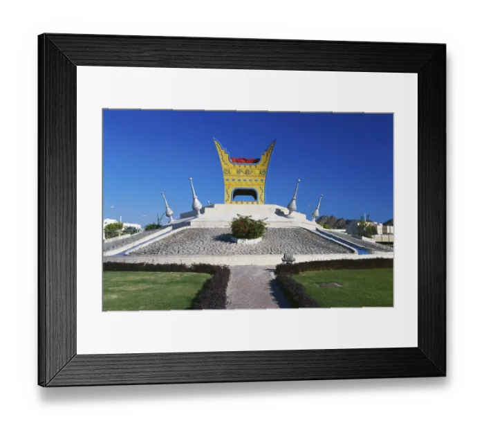 Framed Print : Landmark of Muscat, Oman, Persian Gulf