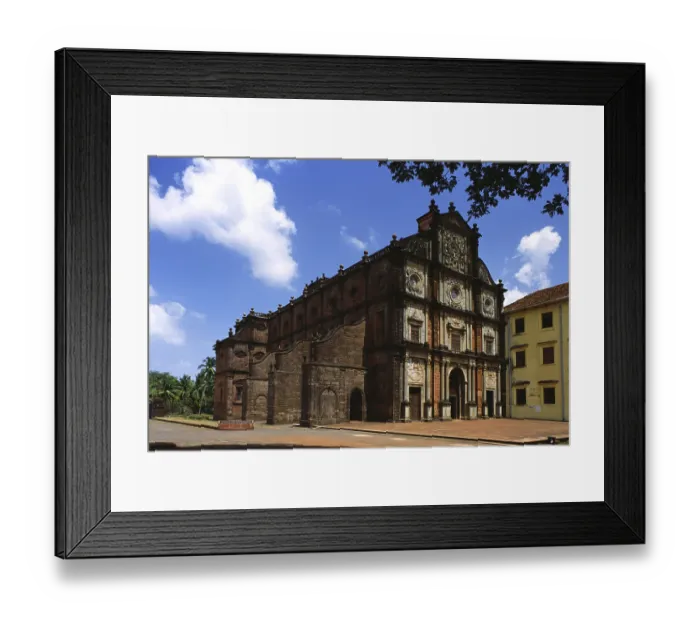 Framed Print : Basilica De Bom Jesus, Old Goa, India Framed Print : Basilica De Bom Jesus, Old Goa, India