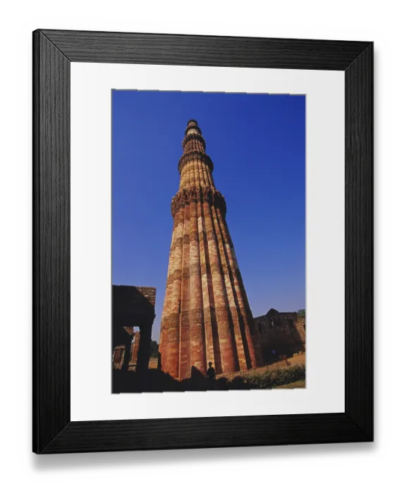 Framed Print : Qutub Minar, Delhi, India