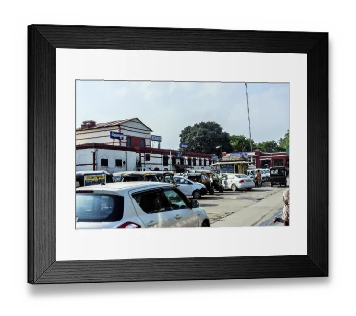 Framed Print : Railway Station Dehradun Uttarakhand India, Asia