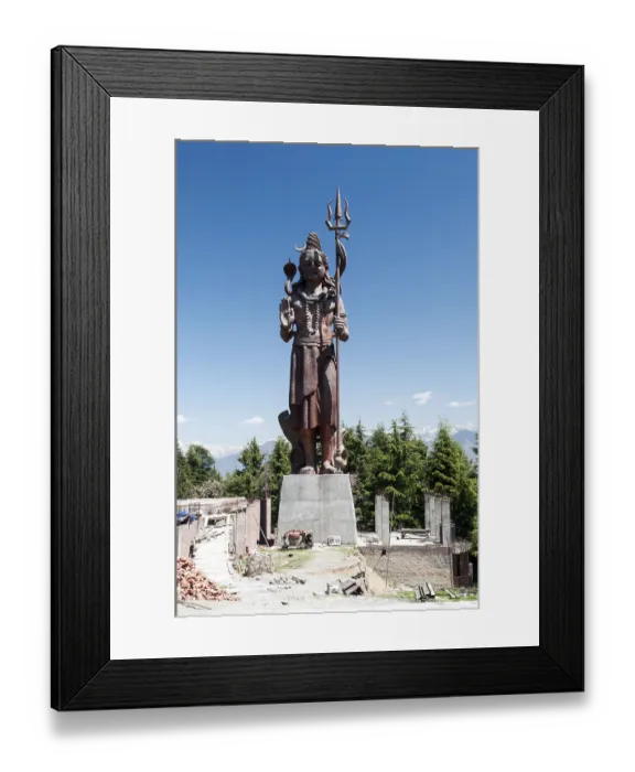 Framed Print : Sculpture Shiva Temple, Chamba Framed Print : Sculpture Shiva Temple, Chamba