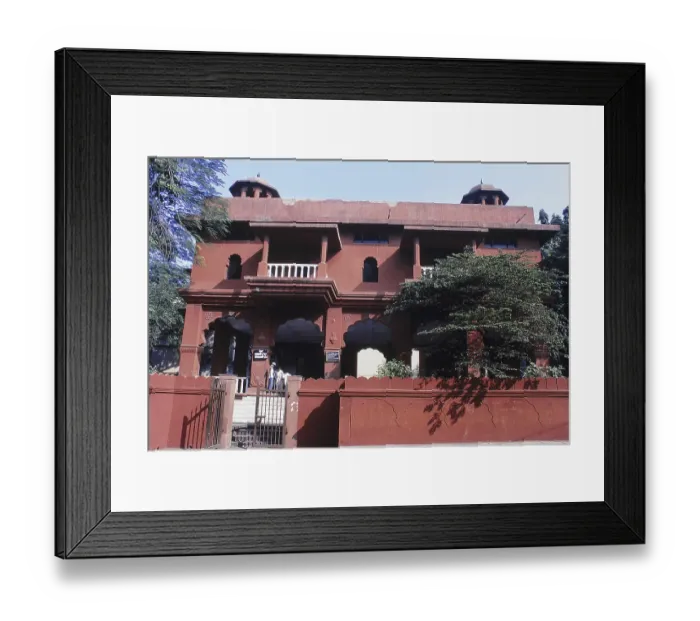 Framed Print : Exterior view of Lal Mahal, Pune