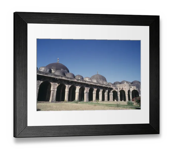 Framed Print : Exterior view of Jami Masjid, Mandu Framed Print : Exterior view of Jami Masjid, Mandu