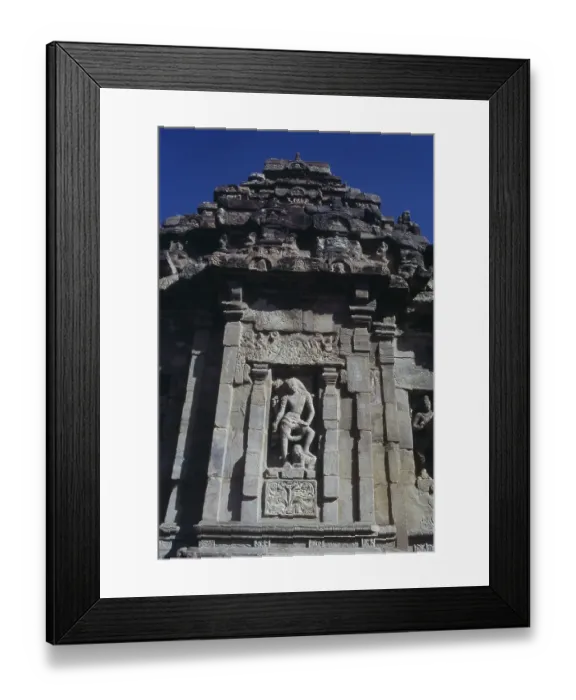 Framed Print : Carving on Virupaksha Temple at Pattadakal