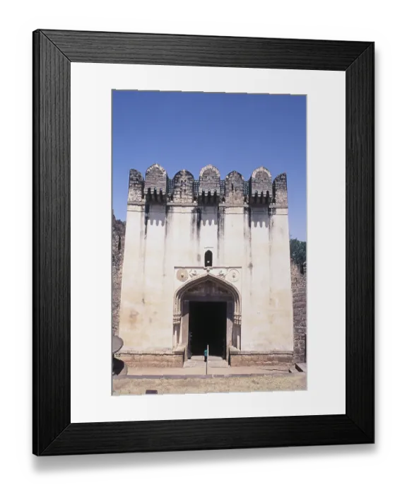 Framed Print : View of Bala Hissar, Golconda Fort